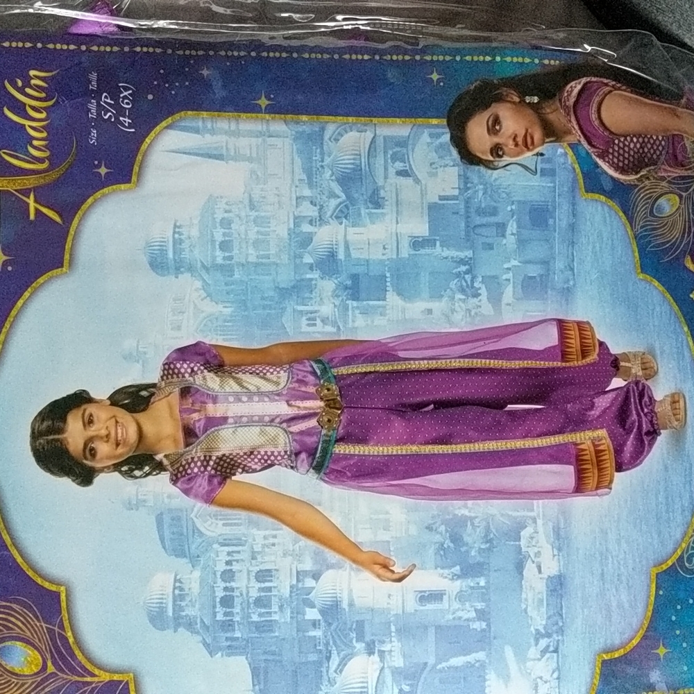 Disney Aladdin's Jasmine child's costume (Gently Used)